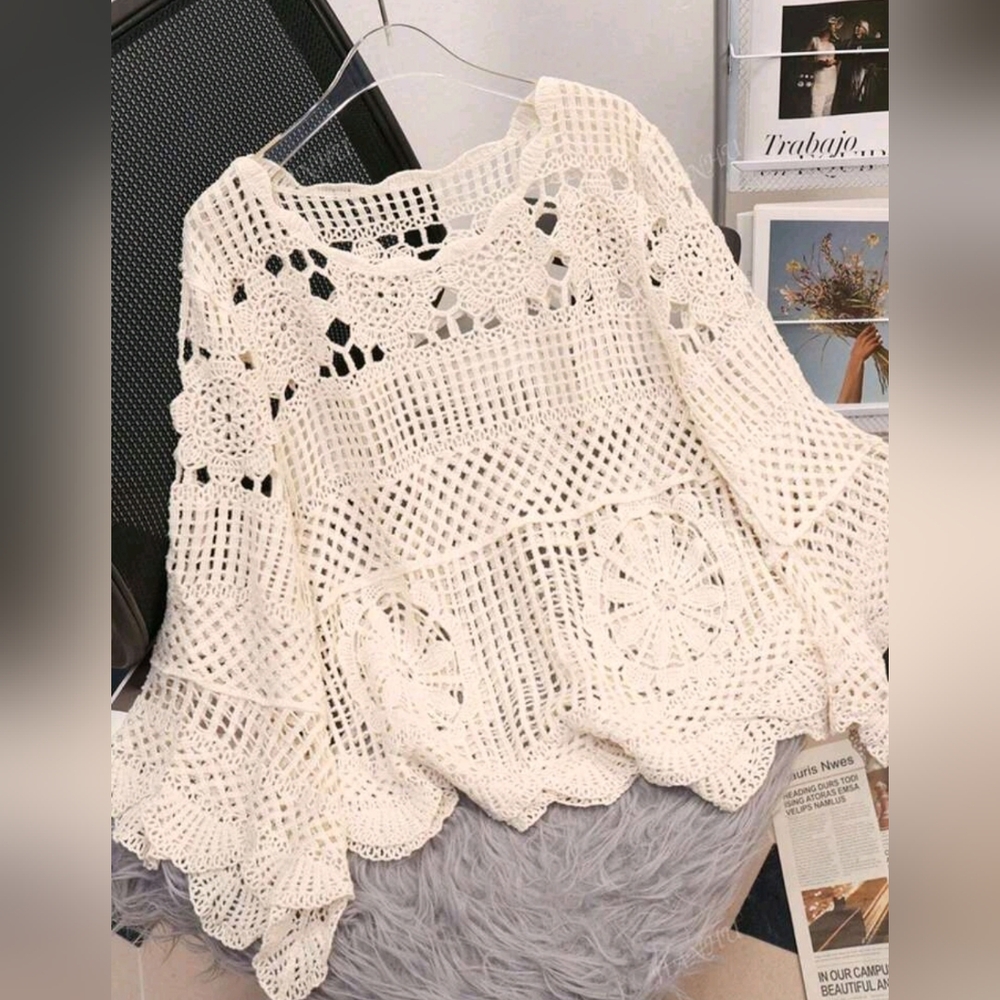 Crochet Lace Top
